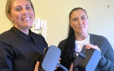 Fontene: – Her kan ansatte forberede seg på voldelige situasjoner med VR-briller