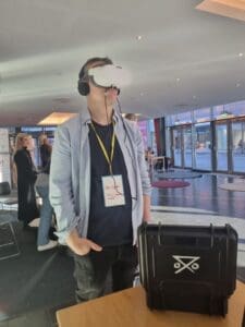 Trygg-Grunn AS | MTEK Asker 2024 | Mann med VR briller