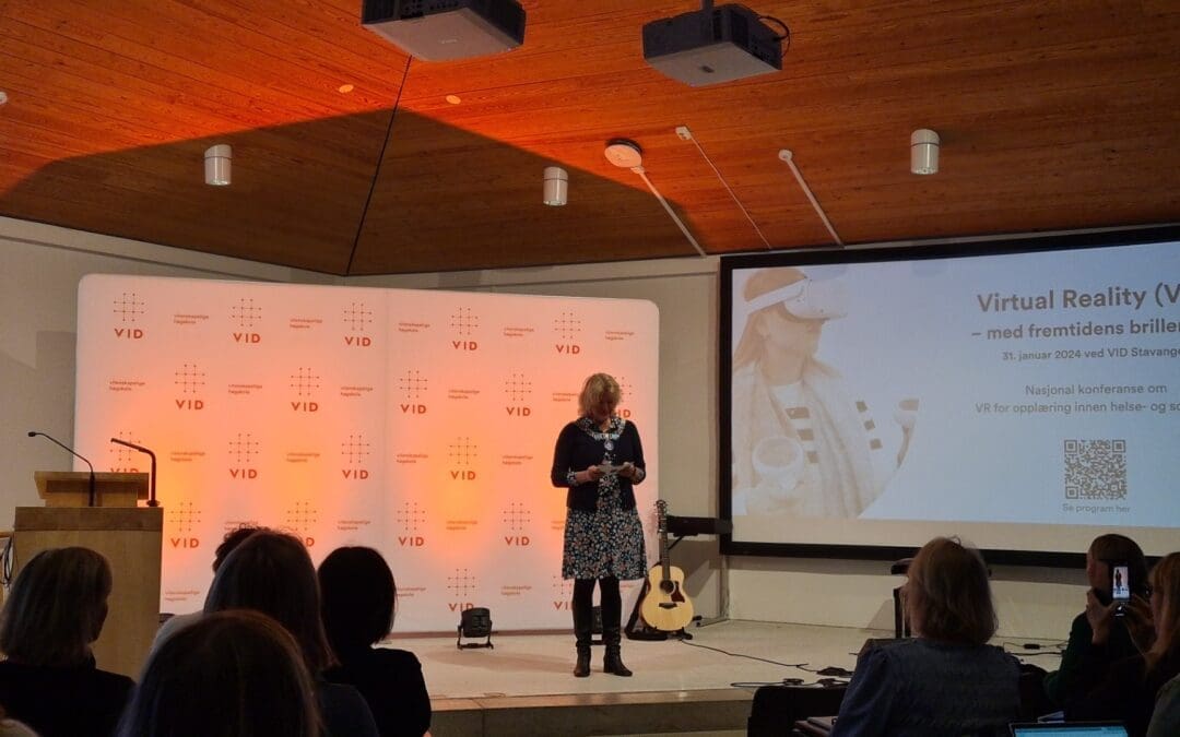Trygg-Grunn var på VR konferanse hos VID