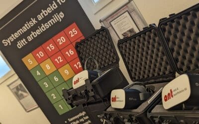 Effektivisering og Sykefraværsreduksjon ved bruk av VR. Et samarbeid med ANT HMS & Bedriftshelse AS.