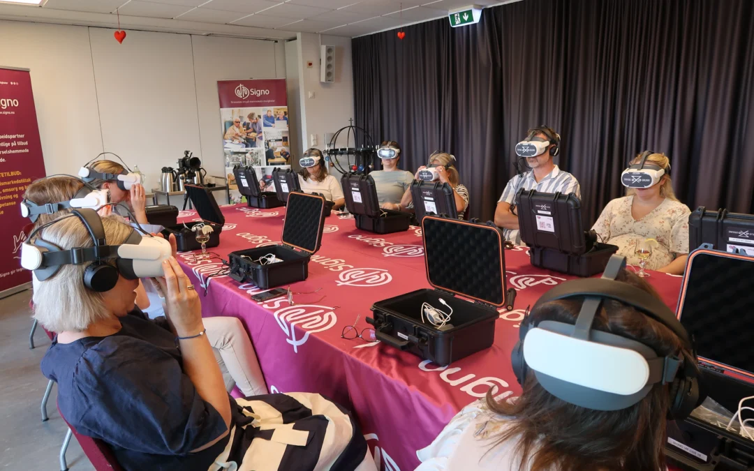 Signos VR-satsing for tegnspråklige lansert. Levert av Trygg-Grunn!